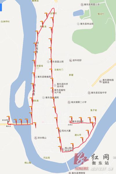 “薪火相传·土菜飘香”火炬在县城传递，点燃土菜节，点亮新衡东