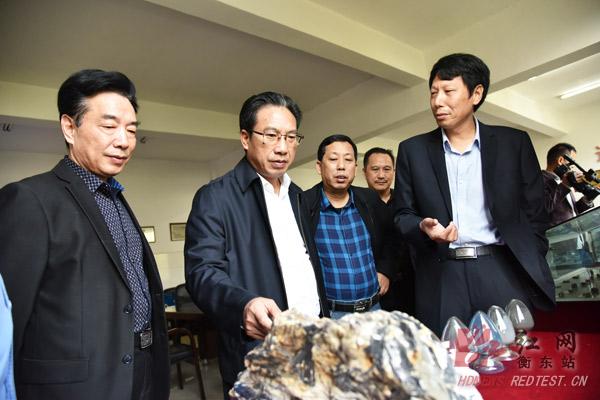 吴伟生深入世纪钨材、天健锡业、和富铜业调研