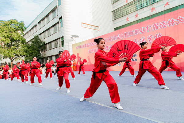 武林大会：武术进校园巡演第三站—尚德学校