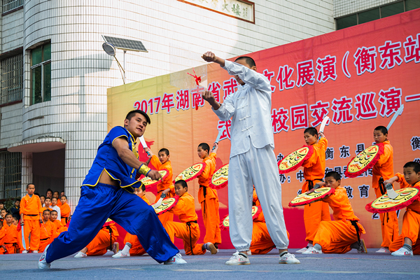 武林大会：武术进校园巡演第三站—尚德学校