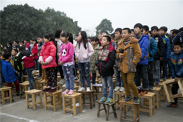 武术进校园巡演第四站—前进完小