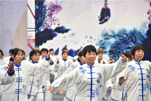 各路武林高手衡东展独门绝技，南岳衡山派功夫再现洣水之滨