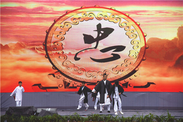 各路武林高手衡东展独门绝技，南岳衡山派功夫再现洣水之滨