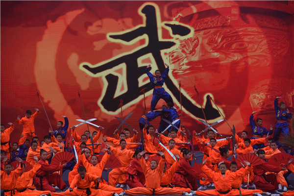 各路武林高手衡东展独门绝技，南岳衡山派功夫再现洣水之滨