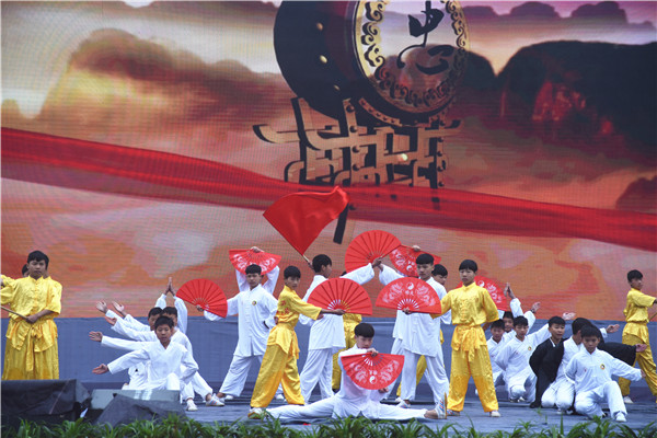 各路武林高手衡东展独门绝技，南岳衡山派功夫再现洣水之滨