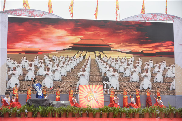 各路武林高手衡东展独门绝技，南岳衡山派功夫再现洣水之滨