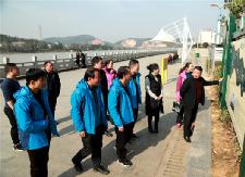 衡山萱洲国家湿地公园来我县参观交流