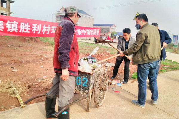 集中清扫日：单位、乡镇纷纷行动