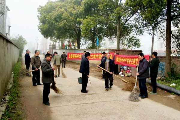 集中清扫日：单位、乡镇纷纷行动