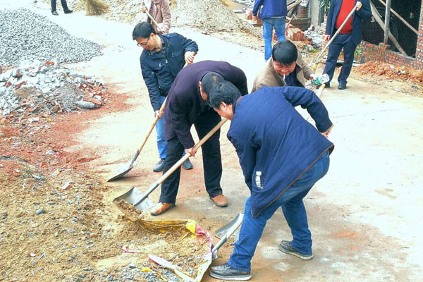 集中清扫日：单位、乡镇纷纷行动