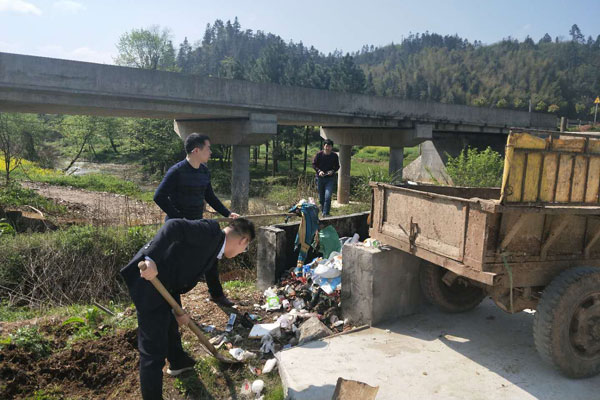 集中清扫日：单位、乡镇纷纷行动
