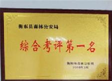 县森林公安局获市综合考评“三连冠”