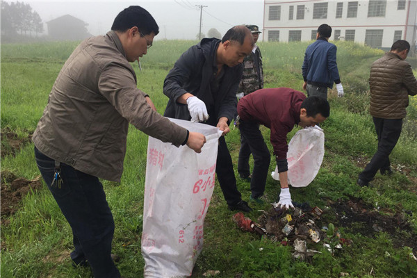 【图组】蓬源镇大力推进农村环境卫生综合整治