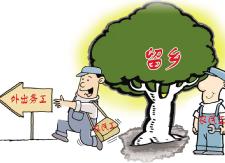 祁东县商粮局来我县交流对外劳务输出工作
