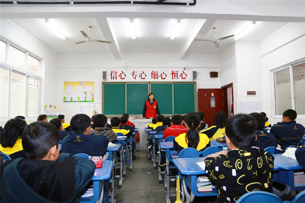 【组图】“税务蓝”走近“红领巾”
