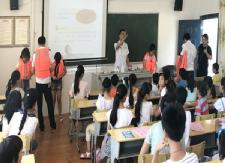 水上安全知识宣传活动走进甘溪夏浦完小