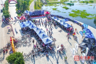“荣桓杯”湖南·衡东自行车邀请赛：500名选手上演“速度与激情”争夺10万大奖