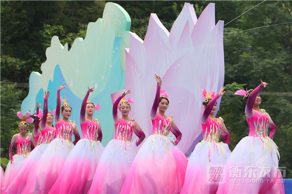 衡东乡村生态旅游文化节：万亩荷塘中上演文艺盛宴