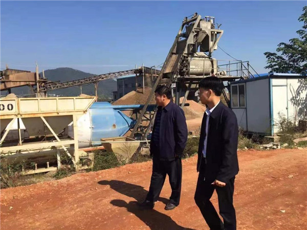 县领导督查洣水吴集镇杨梓坪村河段“清四乱”