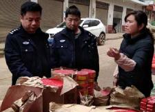 春节临近，三樟镇安监站把好烟花爆竹“安全关”