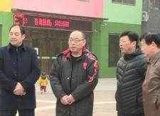 省武协领导来我县指导武术进校园工作