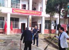 荣桓镇教育管理服务中心党支部开展“学雷锋  送温暖”主题党日活动