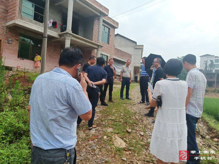 【万众一心　重建家园】多部门调研上水村扶贫产业基地灾后重建工作