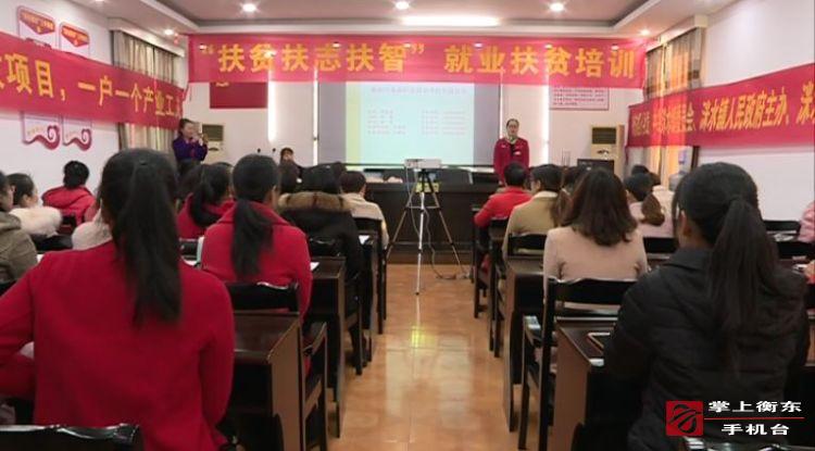【户帮户亲帮亲　互助脱贫奔小康】“扶贫扶志扶智”培训进行时