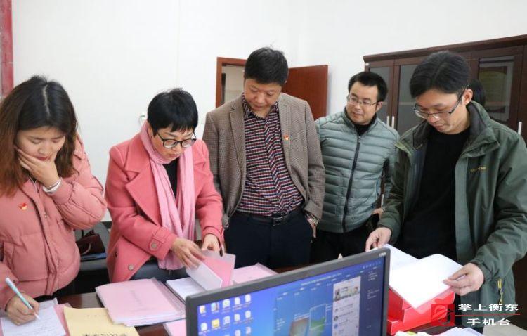 县教育局到杨山实验中学指导党建工作