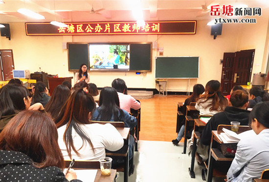 岳塘區(qū)公辦片區(qū)幼兒園“去小學化”培訓活動在火炬學校教育集團舉行