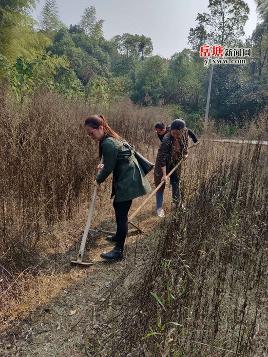 岳塘区疾控中心：真心结对，用心帮扶