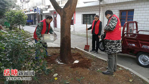 新塘社區(qū)：七彩黨員志愿者幫忙清除白蟻