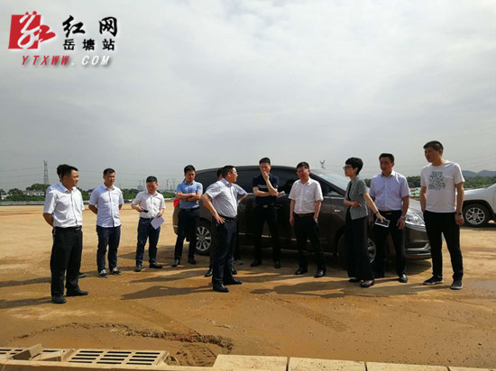 省调研组到湘潭发展投调研投资形势和项目建设情况