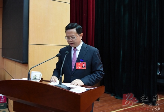 【聚焦"两会"】东安县十七届人民代表大会第四次会议隆重开幕